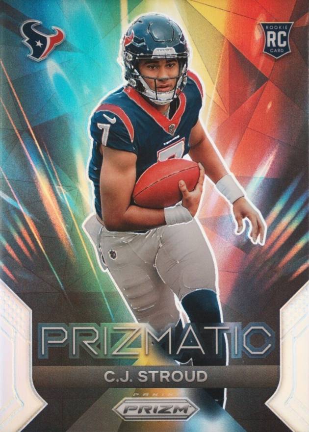 2023 Panini Prizm Prizmatic CJ Stroud #6 Football Card