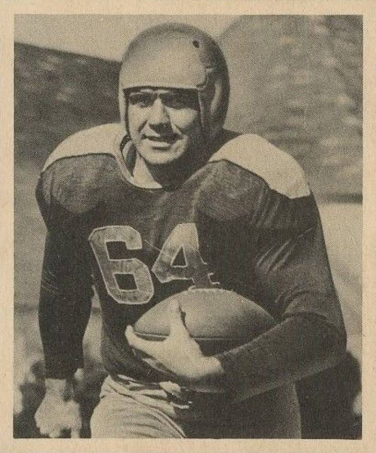 1948 Bowman Ted Fritsch #72 Football Card