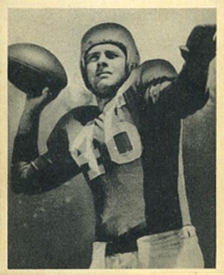 1948 Bowman Fred Enke #98 Football Card