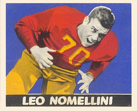 1948 Leaf Leo Nomellini #52 Football Card