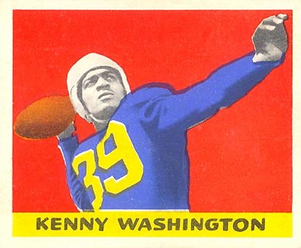 1948 Leaf Kenny Washington #17 Football Card