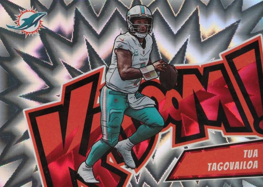 2023 Panini Absolute Kaboom! Horizontal Tua Tagovailoa #5 Football Card