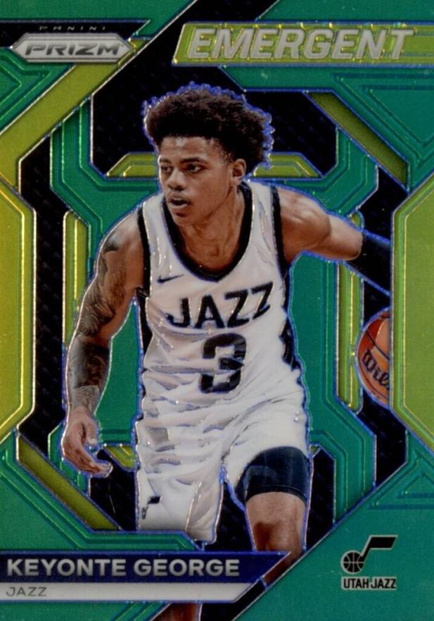 2023 Panini Prizm Emergent Keyonte George #2 Basketball Card