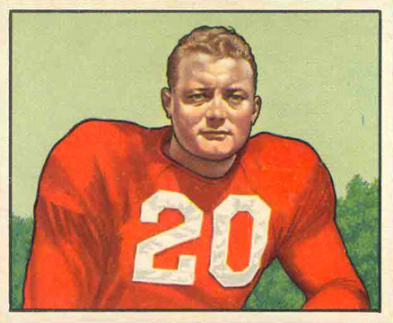 1950 Bowman Garrard Ramsey #92 Football Card