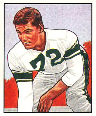 1950 Bowman Earl Murray #113 Football Card