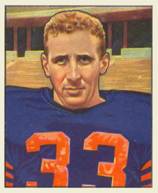 1950 Bowman Fred Morrison #98 Football Card