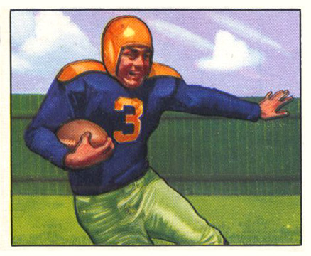 1950 Bowman Tony Canadeo #9 Football Card