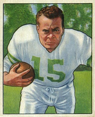 1950 Bowman Steve Van Buren #23 Football Card