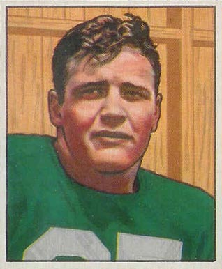 1950 Bowman Barry French #42 Football Card