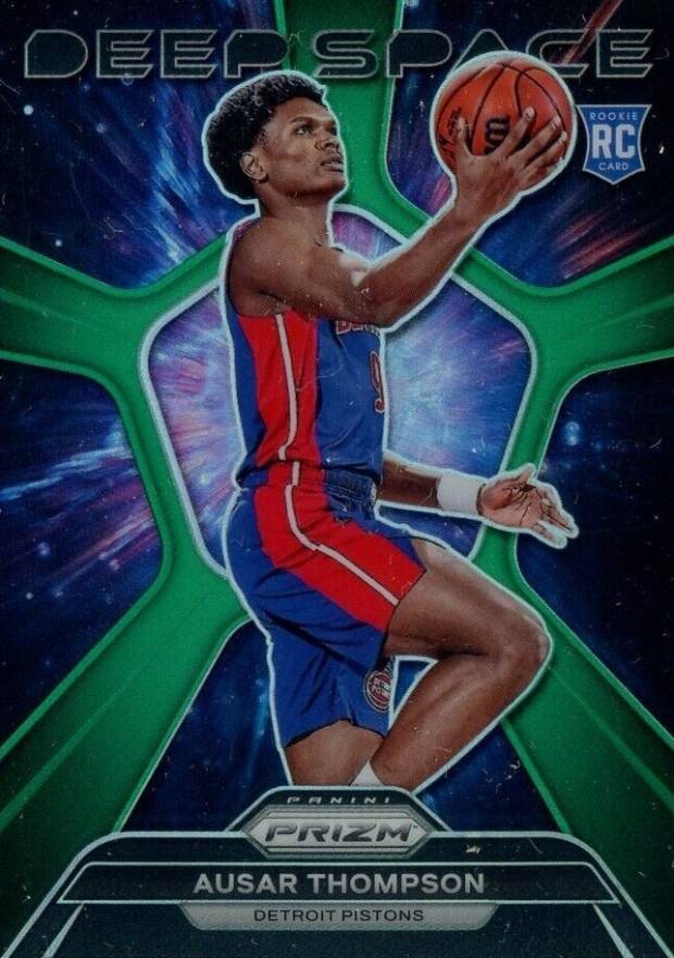 2023 Panini Prizm Deep Space Ausar Thompson #5 Basketball Card