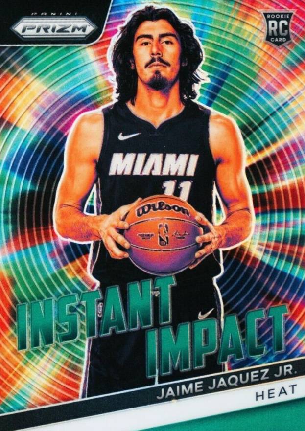 2023 Panini Prizm Instant Impact Jaime Jaquez Jr. #23 Basketball Card