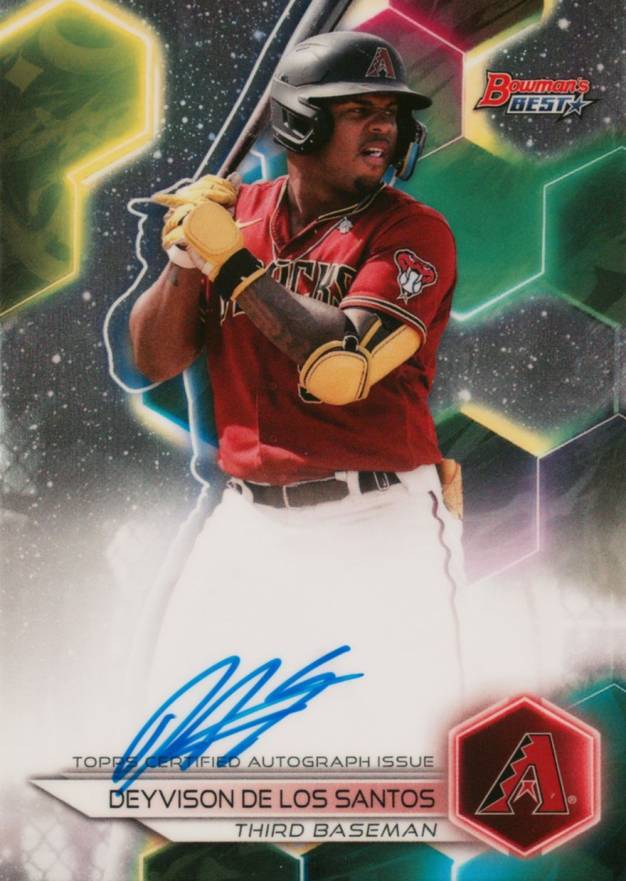 2023 Bowman's Best Best of 2023 Autographs Deyvison de los Santos #B23DD Baseball Card