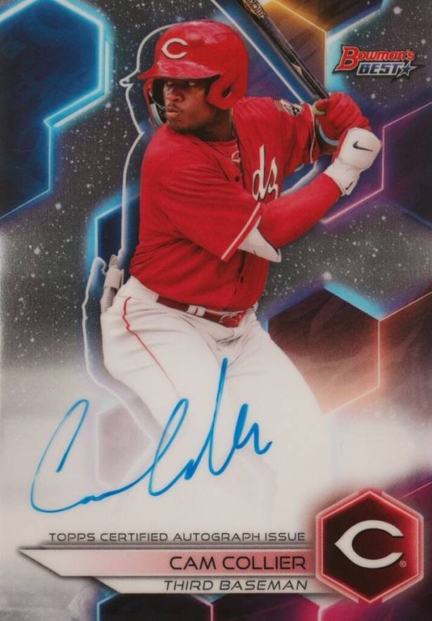 2023 Bowman's Best Best of 2023 Autographs Cam Collier #B23CCR Baseball Card