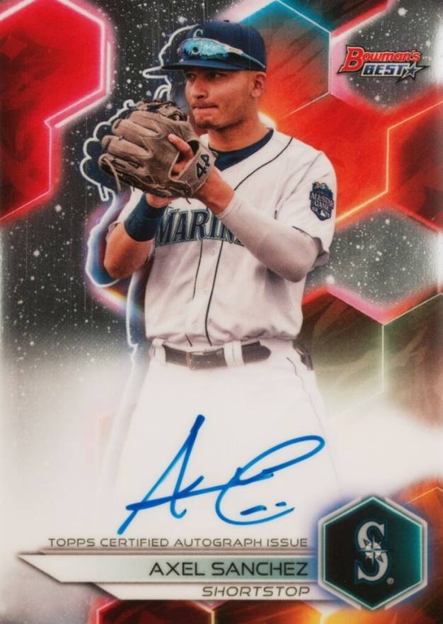 2023 Bowman's Best Best of 2023 Autographs Axel Sanchez #B23AS Baseball Card