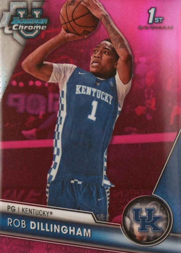 2023 Bowman University Chrome Rob Dillingham #44 Basketball Card