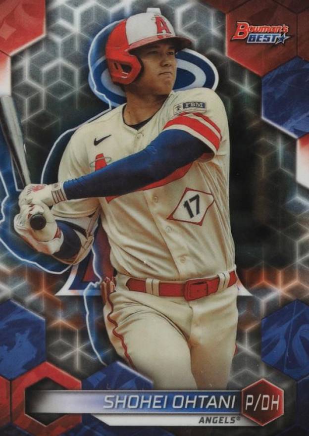 2023 Bowman's Best Shohei Ohtani #62 Baseball Card