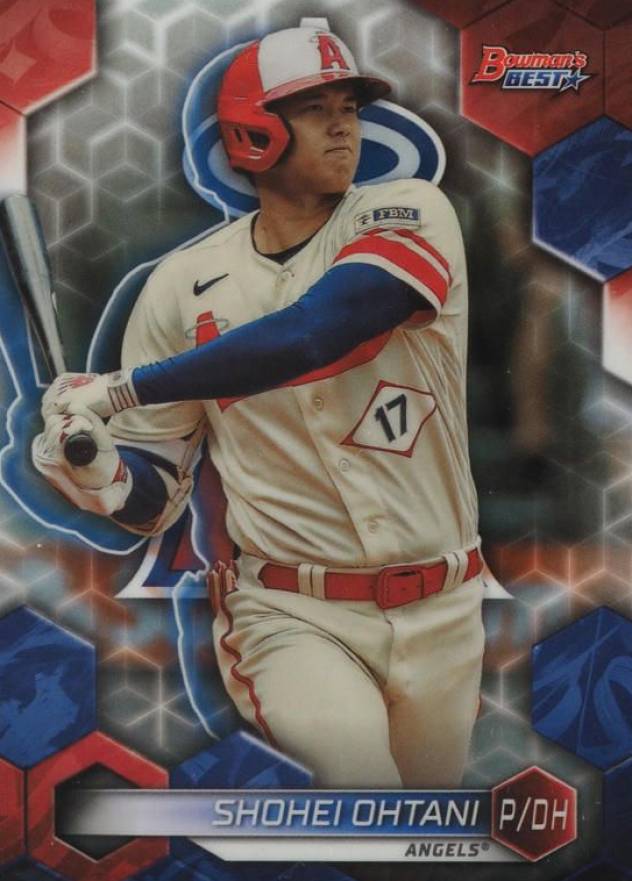 2023 Bowman's Best Shohei Ohtani #62 Baseball Card