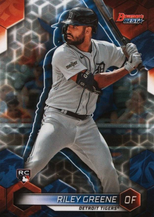 2023 Bowman's Best Riley Greene #30 Baseball Card