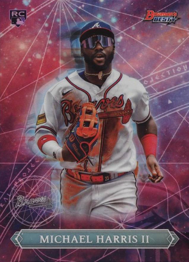 2023 Bowman's Best Astral Projections Michael Harris II #AP3 Baseball Card