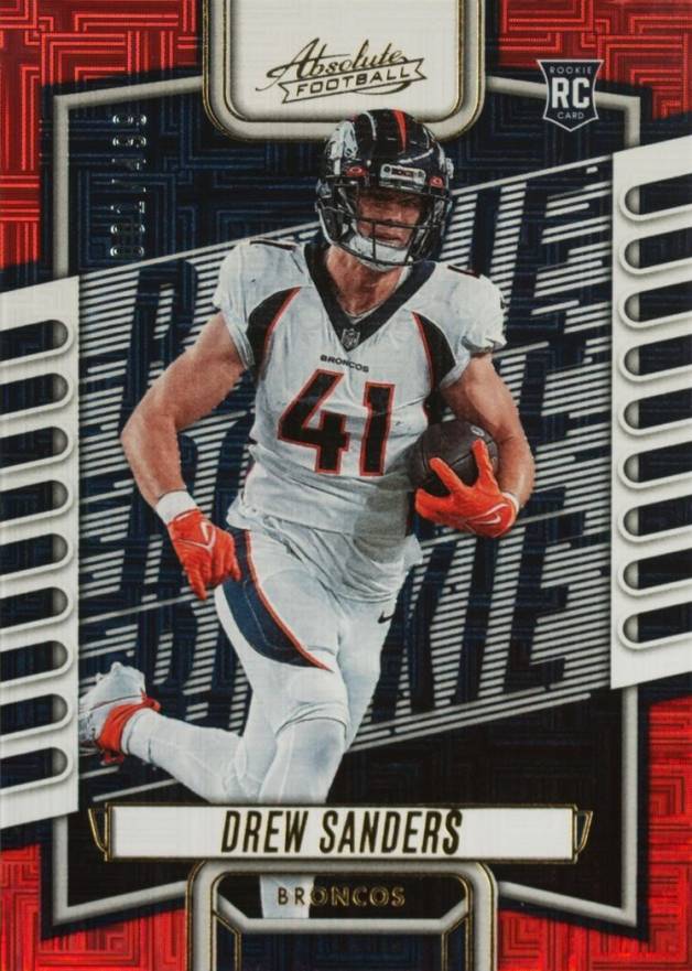 2023 Panini Absolute Drew Sanders #177 Football Card