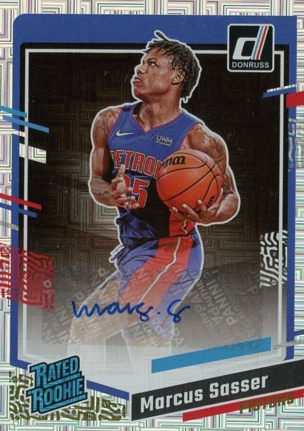 2023 Panini Donruss Marcus Sasser #266 Basketball Card