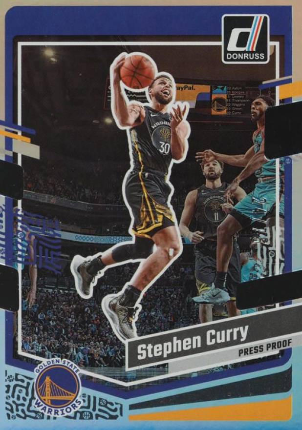 2023 Panini Donruss Stephen Curry #65 Basketball Card