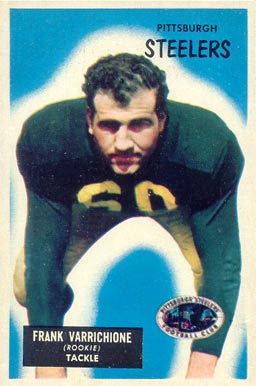 1955 Bowman Frank Varrichione #148 Football Card