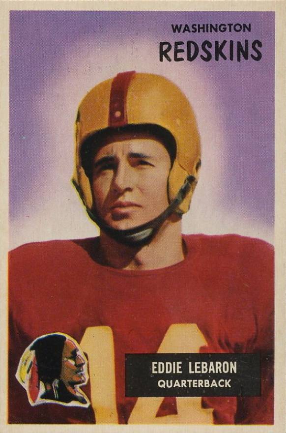 1955 Bowman Eddie Lebaron #26 Football Card