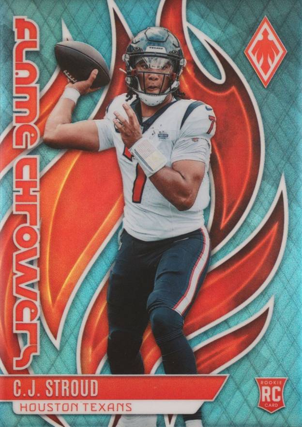 2023 Panini Phoenix Flame Throwers CJ Stroud #FLA21 Football Card