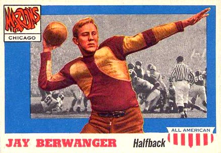 1955 Topps All-American Jay Berwanger #78 Football Card