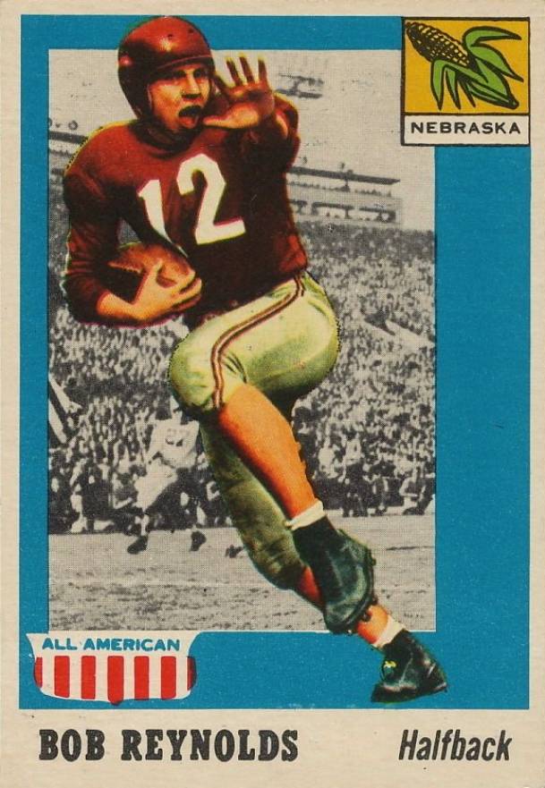 1955 Topps All-American Bob Reynolds #17 Football Card