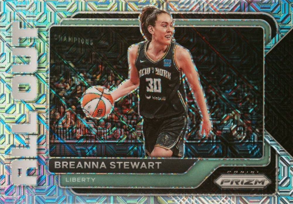 2023 Panini Prizm WNBA All Out Breanna Stewart #5 Basketball Card