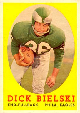 1958 Topps Dick Bielski #111 Football Card