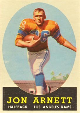 1958 Topps Jon Arnett #20 Football Card