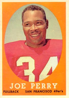 1958 Topps Joe Perry #93 Football Card