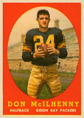 1958 Topps Don Mcllhenny #71 Football Card