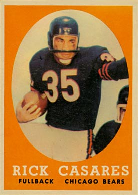 1958 Topps Rick Casares #53 Football Card