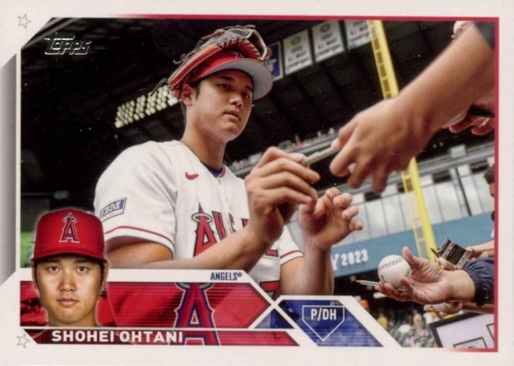 2023 Topps Flagship Collection Oversized Card Companion Shohei Ohtani #CTCSP2 Baseball Card