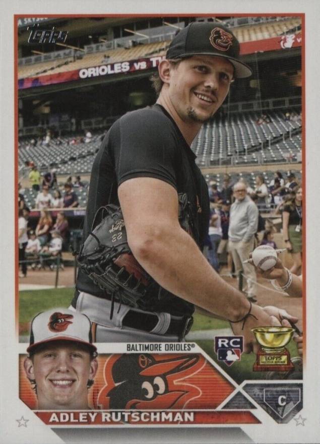 2023 Topps Flagship Collection Oversized Card Companion Adley Rutschman #CTCSP5 Baseball Card