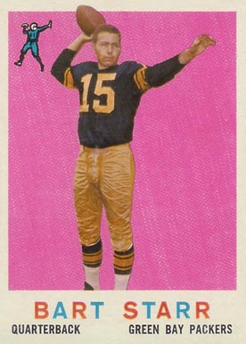 1959 Topps Bart Starr #23 Football Card