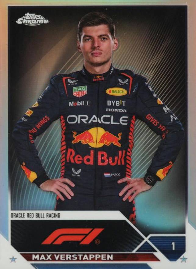 2023 Topps Chrome Formula 1 Max Verstappen #1 Other Sports Card