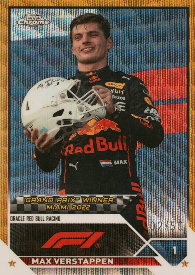 2023 Topps Chrome Formula 1 Max Verstappen #148 Other Sports Card