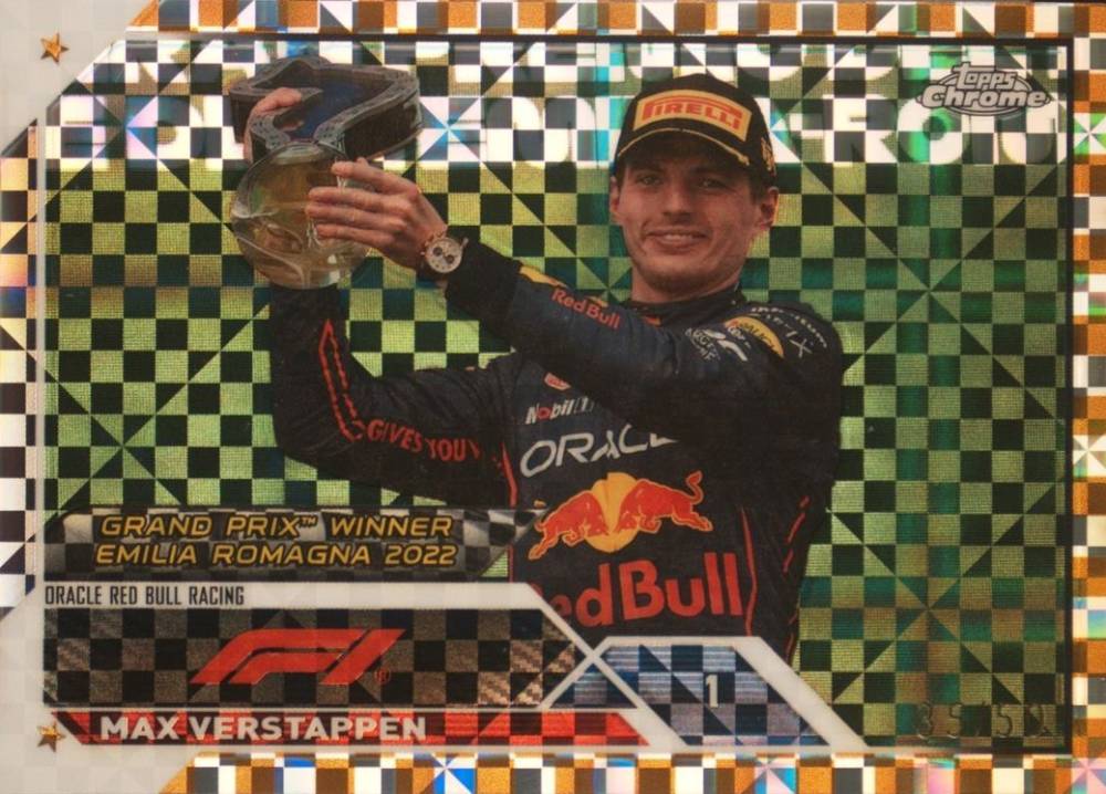 2023 Topps Chrome Formula 1 Max Verstappen #147 Other Sports Card