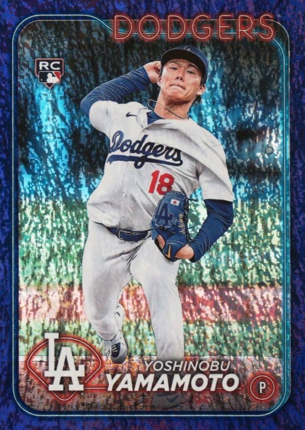 2024 Topps Yoshinobu Yamamoto #553 Baseball Card