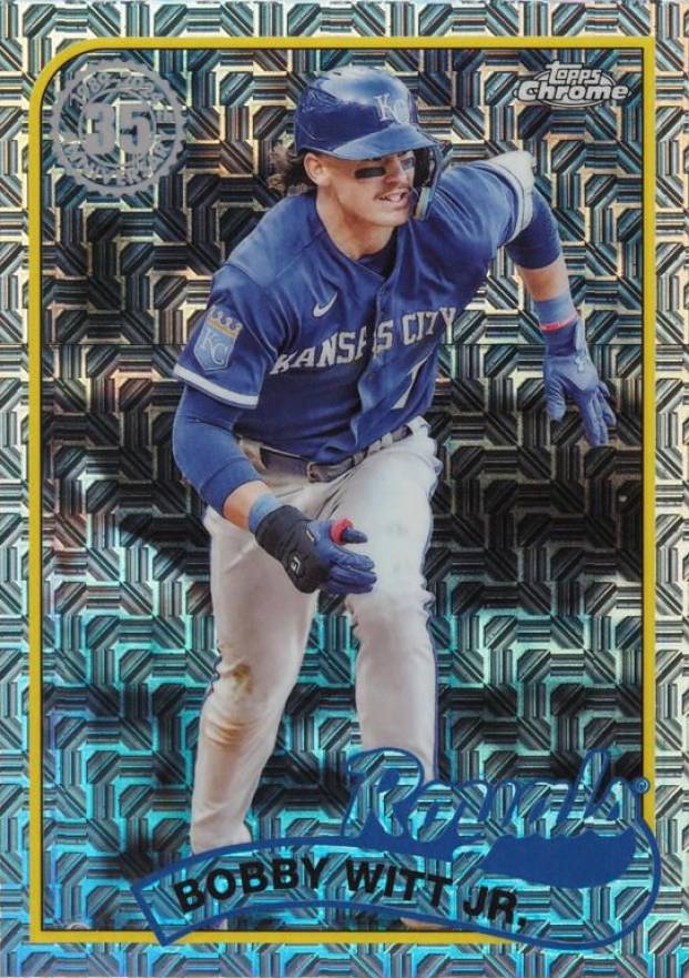 2024 Topps Silver Pack 1989 Chrome Promo Bobby Witt Jr. #11 Baseball Card