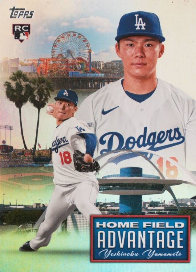 2024 Topps Home Field Advantage Yoshinobu Yamamoto #HFA20 Baseball Card