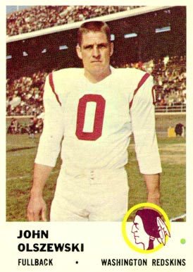 1961 Fleer John Olszewski #110 Football Card