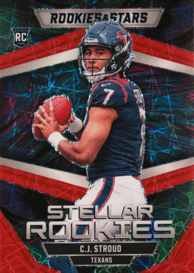 2023 Panini Rookies & Stars Stellar Rookies CJ Stroud #SR5 Football Card