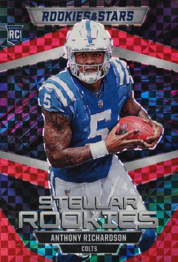 2023 Panini Rookies & Stars Stellar Rookies Anthony Richardson #SR6 Football Card