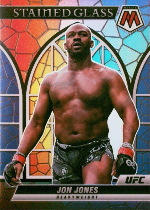 2023 Panini Chronicles UFC Mosaic Stained Glass Jon Jones #16 Other Sports Card